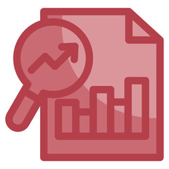 Analytics Icon Element For Design
