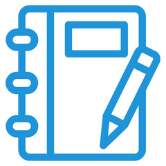 Notebook Icon Element For Design