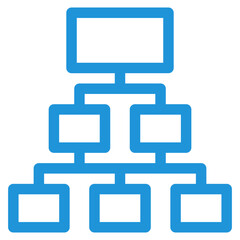 Hierarchy Icon Element For Design