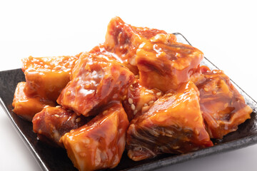 （宮城県産　日高見牛）中落ちカルビ　味付け