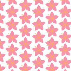 seamless pattern with flowers