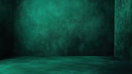 Deep emerald green background with gradient and velvety texture