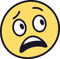 Fototapeta premium emotion emoji svg