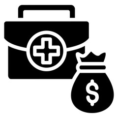 Fototapeta premium Emergency Fund Icon