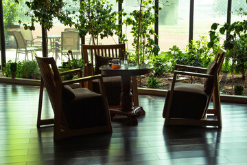 table and chairs