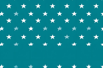 Fototapeta premium Classic Blue Kaleidoscope Star Pattern on Teal Background for Home Decor, Branding, Packaging, Textile Design, Digital Art, Ads, Social Media, Stationery