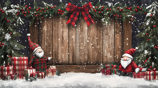 rustic wooden backdrop