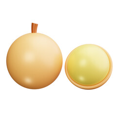 longan 3d render icons