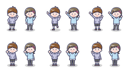 私服のこども 02