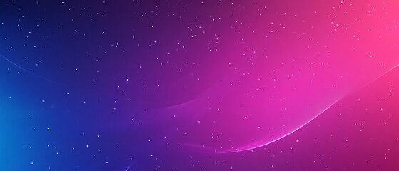 Fototapeta premium A vibrant abstract background with gradients of blue and pink, scattered with stars.