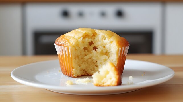 Delicious cupcake taste test kitchen food photography bright environment close-up baking experience