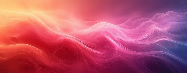 Obraz premium Soft Smooth Gradient Background in Warm Colors