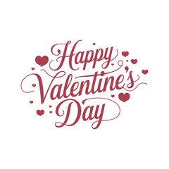 Happy Valentine Day Template Design