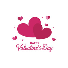 Happy Valentine Day Template Design