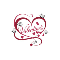 Happy Valentine Day Template Design