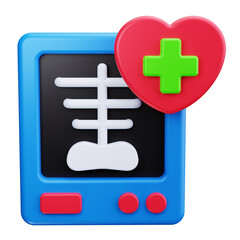 Fototapeta premium imaging 3d render icons