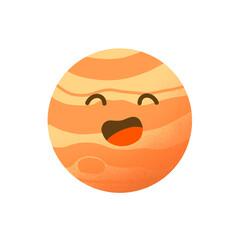 Illustration of an Planets in our Universe Jupiter