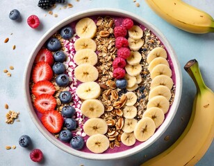 muesli with fruits