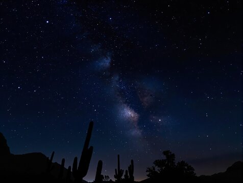 starry night sky