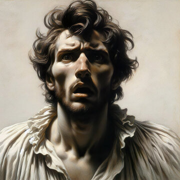 A collection of artistic portraits of men and women. Each portrait shows a person with expressive details and neutral backgrounds, highlighting the subjects' features and emotions.