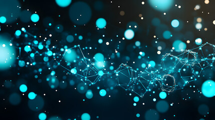 A Conceptual Exploration of Advanced Skincare and Cosmetic Innovation, Blending Organic Patterns, Bioluminescence, and Minimalist 3D Aesthetics