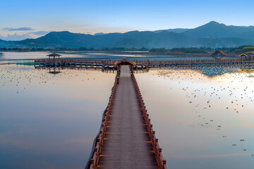 Yilong Lake Scenic Area, Yunnan, China.