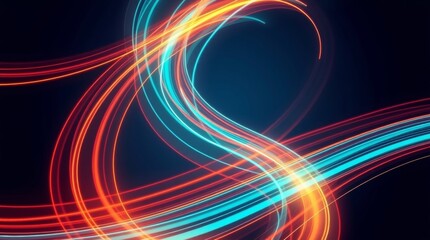 Digital abstract artwork, high contrast low key lighting, deep shadows, dramatic effect 