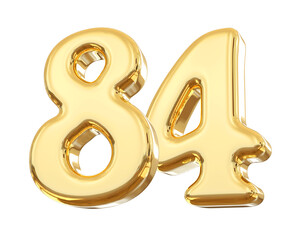 Gold Number 84