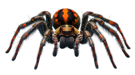 spider isolated on white background