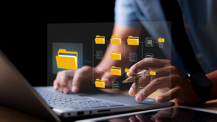 Document Management System DMS. Enterprise resource planning ERP. Document workflow sharing...