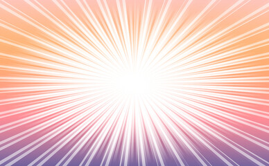 gradient radiating lines on transparent background