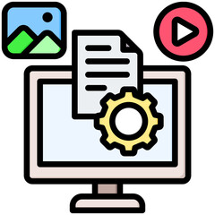 Content Management Icon