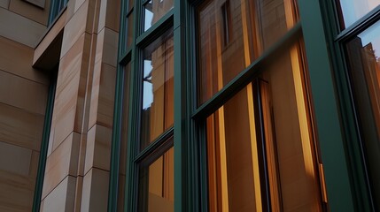 Obraz premium Courthouse building exterior view with classical architecture and flagpole, symbolizing justice, authority, and public trust in legal systems.
