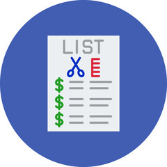 Price list Icon