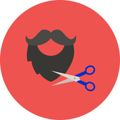 Beard trimming Icon