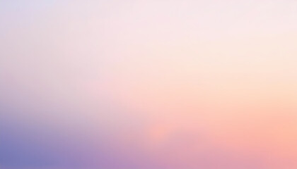 Naklejka premium Soft Pastel Sky Gradient Background Pink Purple and White Hues for Design