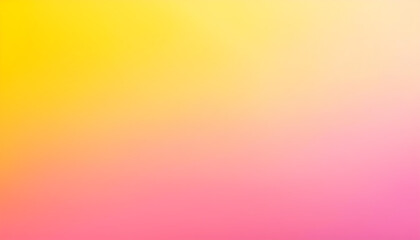 Obraz premium Yellow Pink Gradient Background Abstract Soft Pastel Color Blend for Design