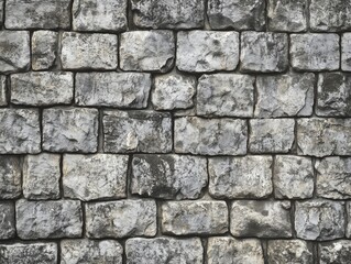 Fototapeta premium Stone wall with bird