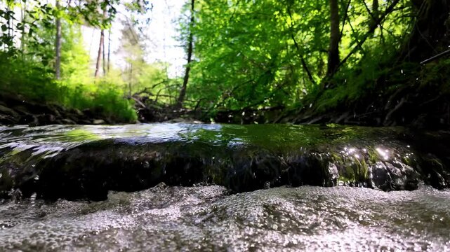 woda las przyroda natura