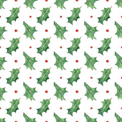 seamless pattern on blank background