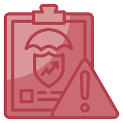 Obraz premium Risk Assessment Icon Element For Design