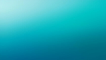 Obraz premium Teal Gradient Background Abstract Smooth Color Transition Seamless Texture for Website 