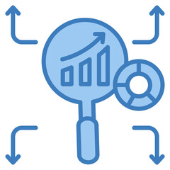 Competitive Analysis Icon Element For Design