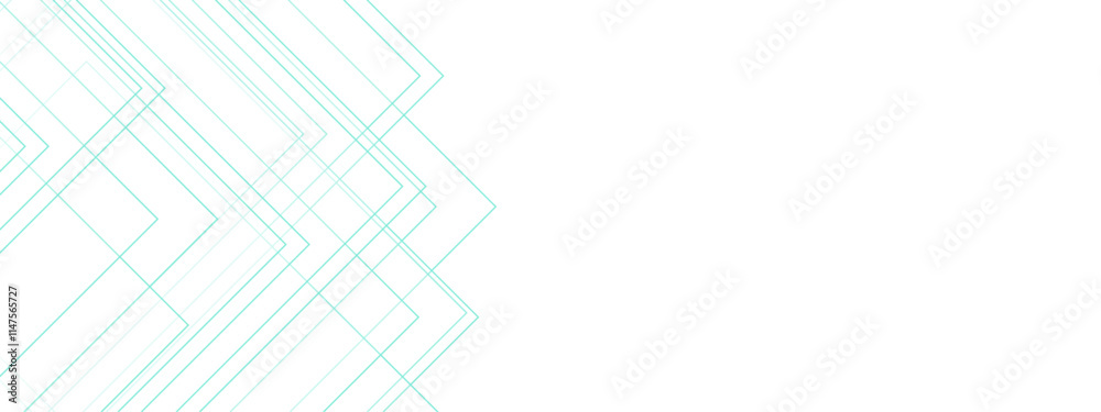 Poster abstract white and blue background with lines. futuristic architectural concept design. white and bl