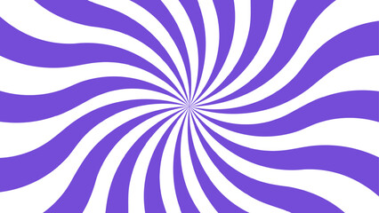 Abstract background with rays retro starburst. Funky ray elements, circle motifs, reminiscent of circus themes. Blue and white twisted swirl. Spiral radial striped backdrop design.