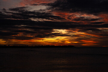 Nature's Palette of Vibrant Dawn Hues