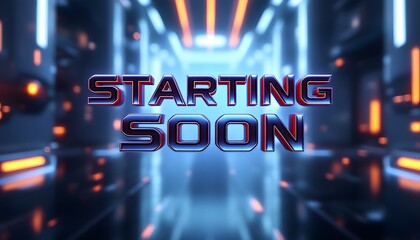 Vibrant Stream Starting Soon Screen for Twitch