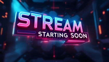 Engaging Stream Starting Soon Twitch Screen