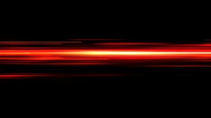 Abstract red light streaks on black background. (2)