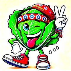 cabbage character comic